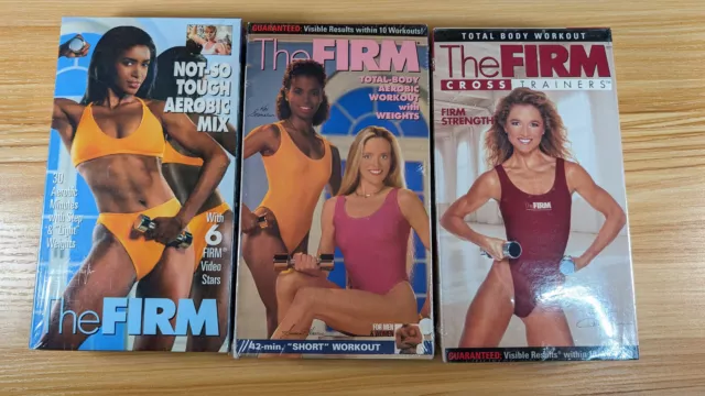 LOT OF 3 The Firm Workout VHS Tapes 15.83 PicClick UK
