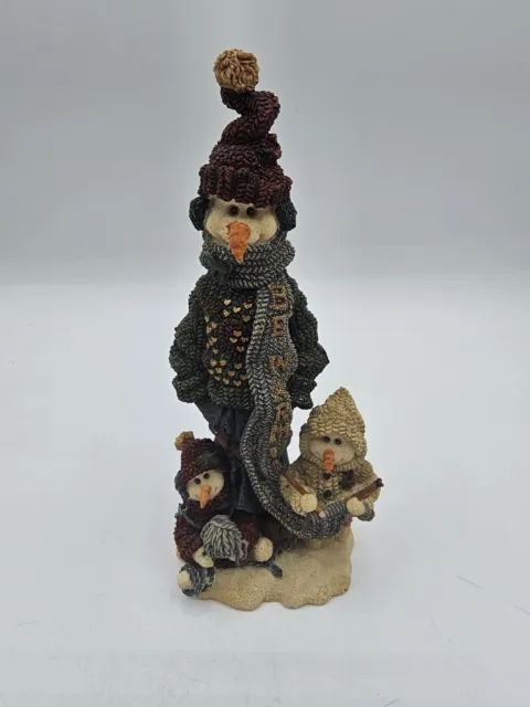 1997 Boyds Bears Folkstone 2E Style 2818 Helga w/Ingrid & Anna...Be Warm