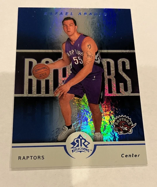 2005-06 REFLECTIONS BLUE Toronto Raptors carte basketball #95 Rafael ...