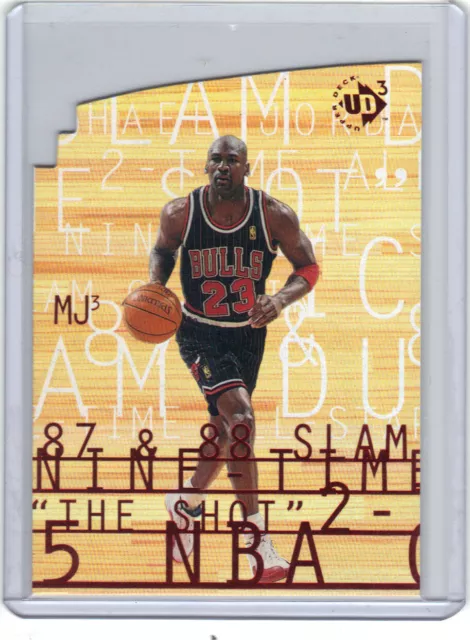 1997 Upper Deck UD3 Michael Jordan #MJ3-1 Die Cut