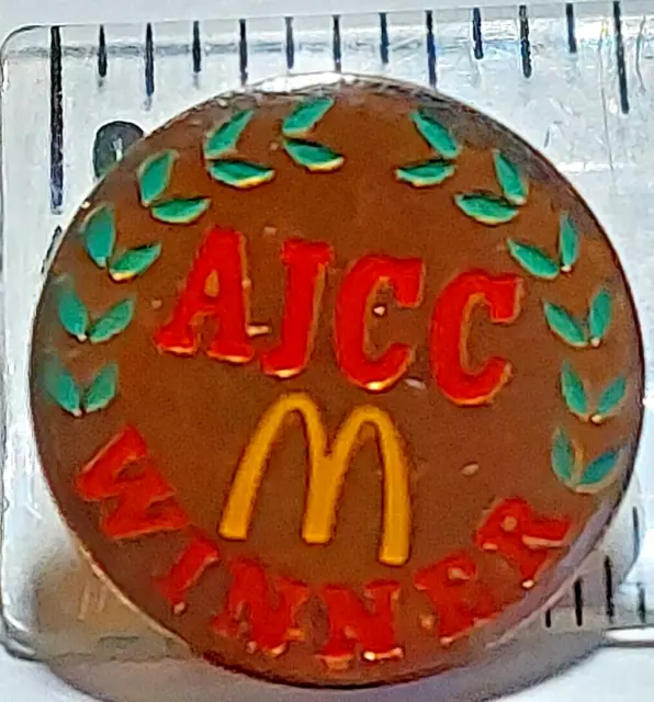 McDonald's AJCC WINNER Lapel Pin (051023)