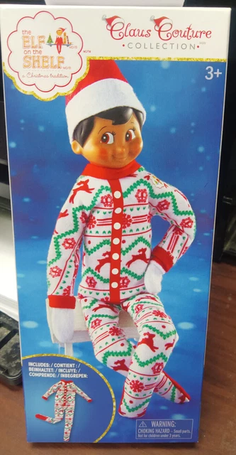 Claus Couture Elf on the Shelf Wonderland Onesiei PJs New