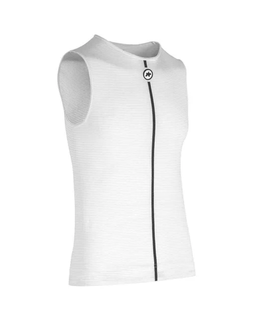 Assos Été NS Skin Layer sans Manches sous-Vêtements, Holy Blanc 3