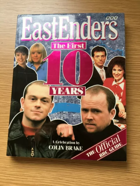 Eastenders The First Ten Years Annual  - Autograph signed book