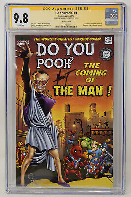 Do You Pooh Fantastic Four 48 Homage Stan Lee CGC SS 9.8 Signed Marat Mychaels