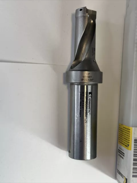 Kennametal 1" Coolant Thru Indexable Drill DFSP1000R2SSF125 (LOC1837B)