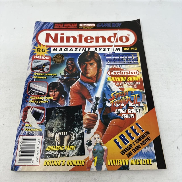 NINTENDO MAGAZINE SYSTEM Issue #13 October 1993 Official UK Magazine £5 ...