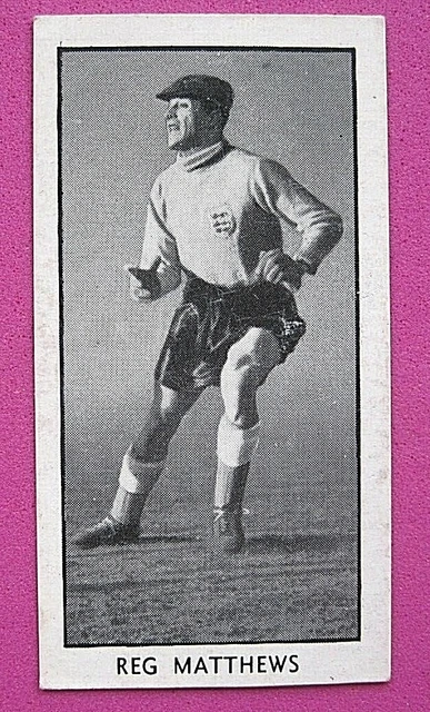 Berühmte Fussballer - D.c.thomson - 1 Karte - (Zauberer) - #21 Reg Matthews