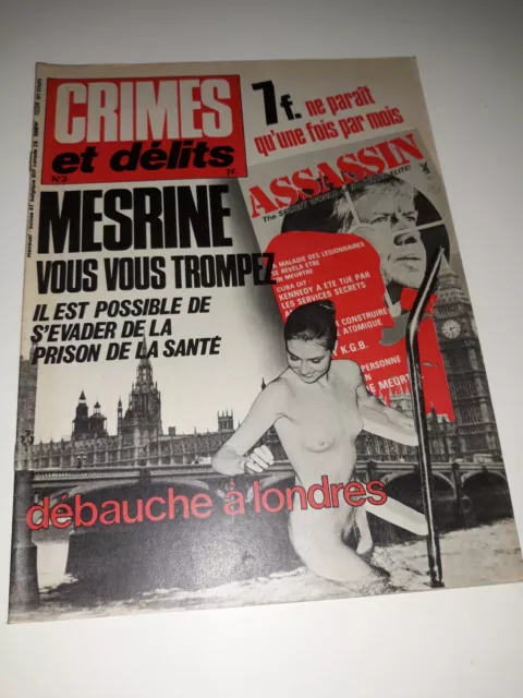 revue crimes et délits N°3  MESRINE