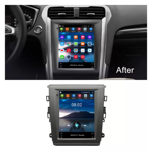 For 2013-2020 Ford Fusion Mondeo Android12 Stereo Radio GPS Navigation Wifi 9.7"