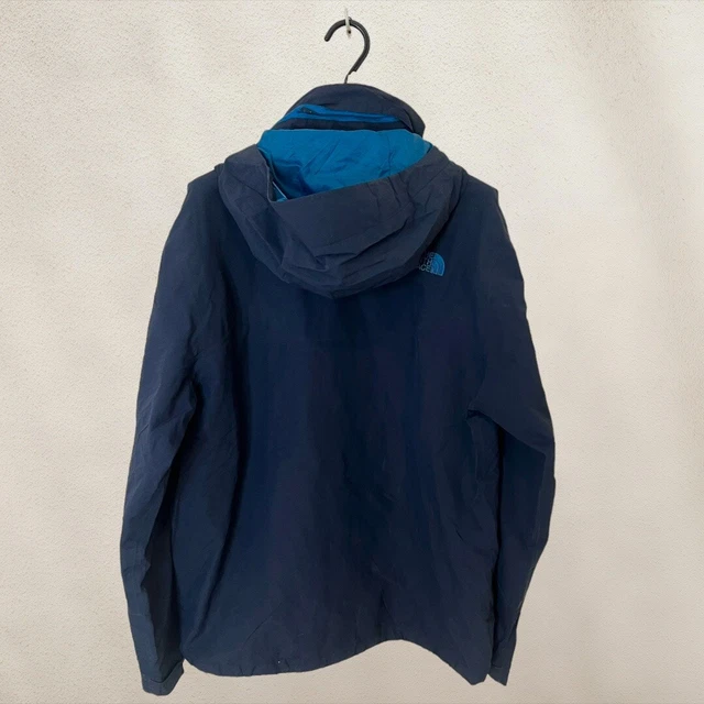 Giacca impermeabile con cappuccio Hyvent da uomo blu The North Face - taglia media (M) S29 2