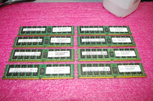 Lote Kit 128 GB (8x 16 GB) RAM DDR4 ECC 2133Mhz 2133P Dell R730 R630