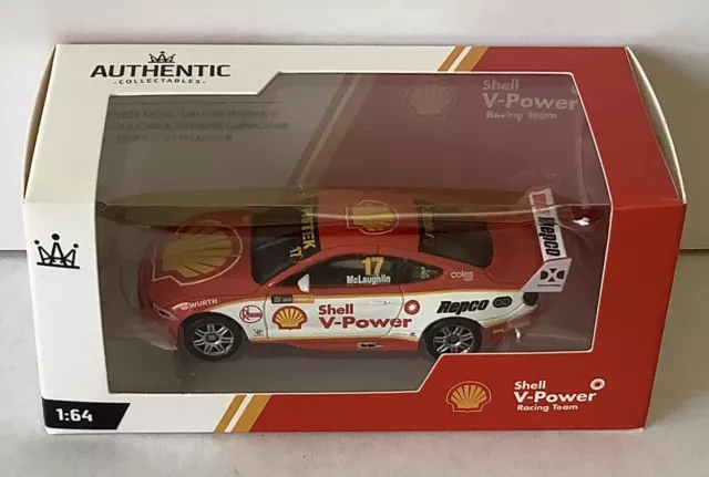 1:64 Ford Mustang Gt #17 Scott Mclaughlin 2019 Champion Shell V Power Djr Penske