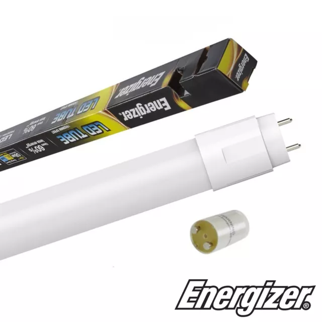 Energizer HighTech T8 or T12 Led Tube - Fluorescent Replacement 2ft 4ft 5ft 6ft