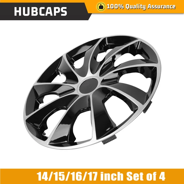 thumbnail image 2 of GalaxyMotoInc Black Dually Rear Wheel Center Hub Cap Cover – 2x For 2011-2017 Chevy Silverado 2 of 3