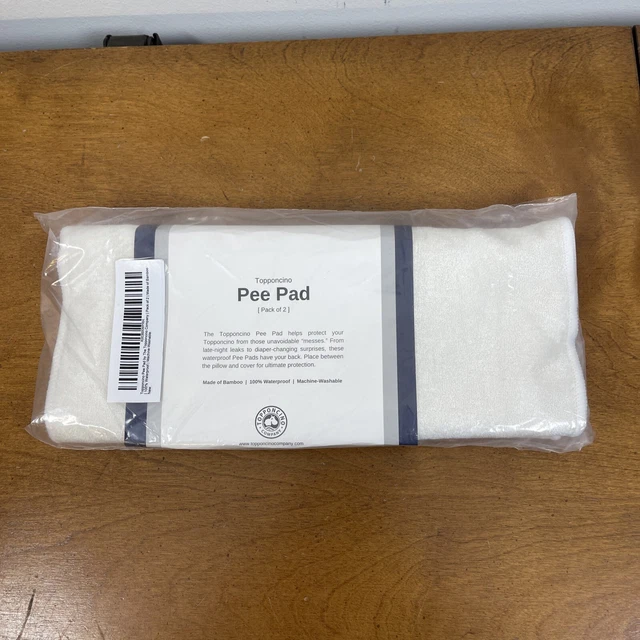 Paquete de 2 almohadillas para orinar Topponcino nuevas