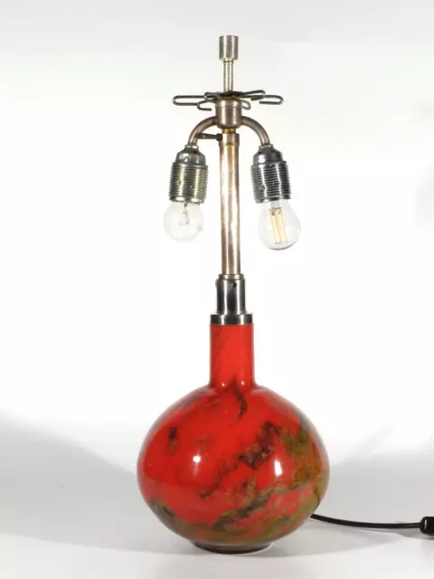 WMF Ikora Glas ° 30er Jahre Lampe ° Tischlampe ° art deco art glass lamp