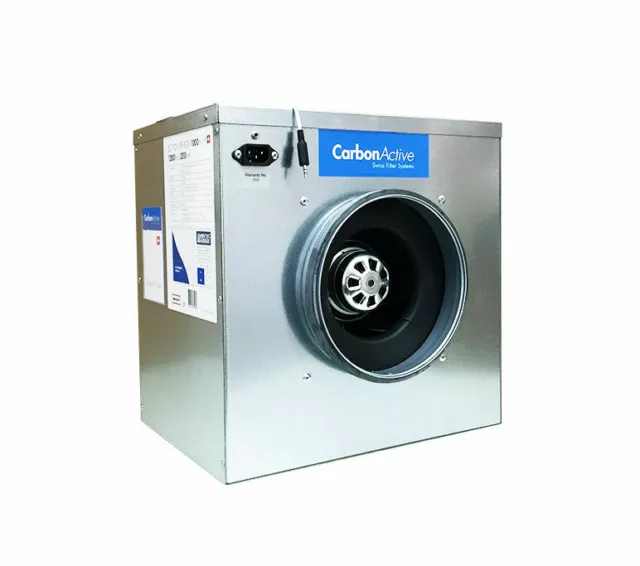 CarbonActive EC Silent Box 5000 m³/h 400 mm Grow Abluft Lüfter Kiste