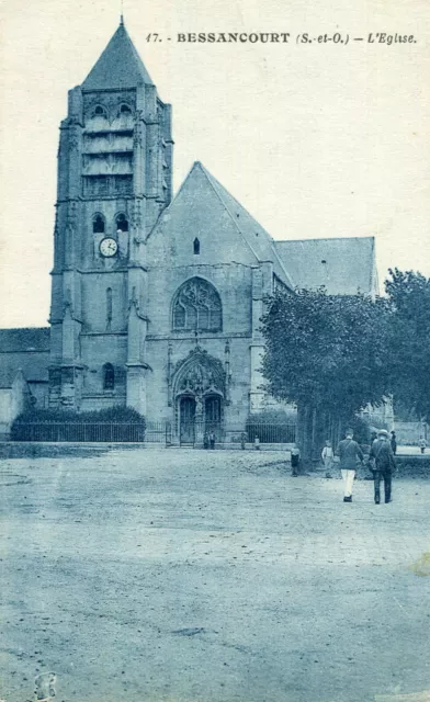 Carte BESSANCOURT L'église