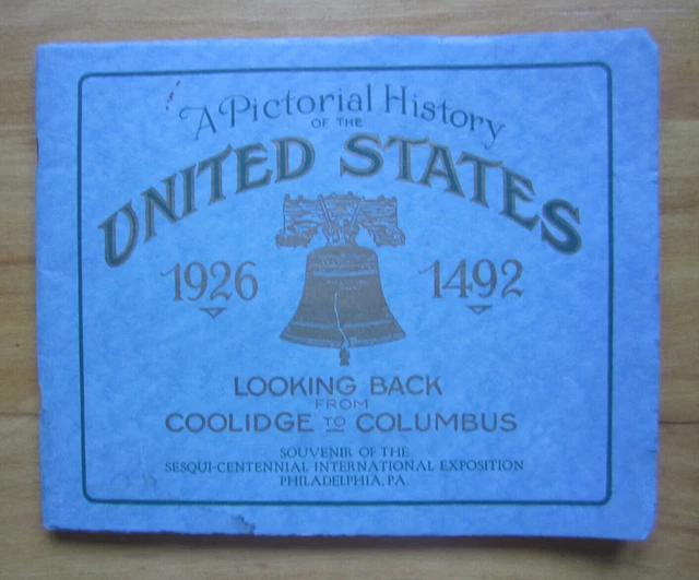 VINTAGE SOUVENIR PHOTO book from 1926 Exposition in Philadelphia, PA £