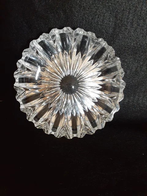 Vintage Antique American Brilliant Period ABP Cut Glass Bowl Candy Dish