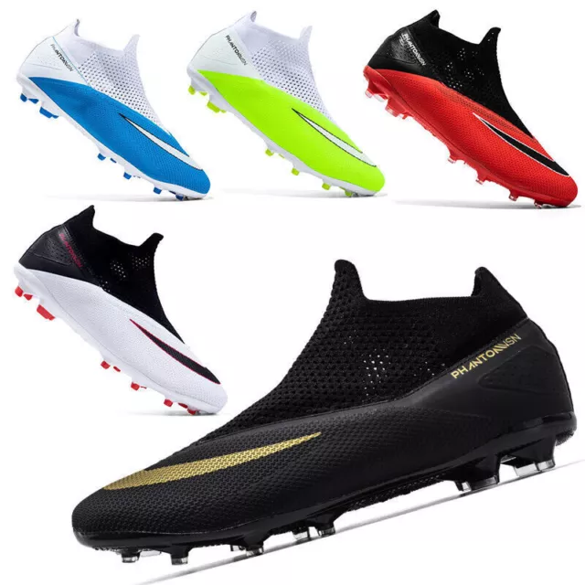 Neu Herren&Damen Outdoor Fußballschuhe Nockenschuhe Fussball Schuh Kickschuhe DE