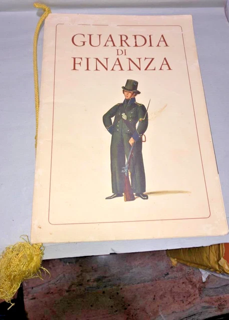 Raro Calendario Storico Guardia Di Finanza 1965