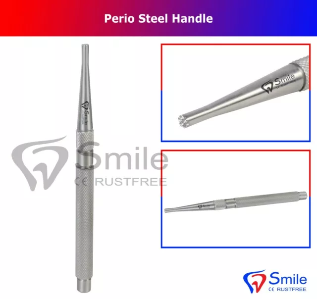 Dental Implant Periosteal Elevator Serrated End Soft Tissue Flaps Oral Surgery