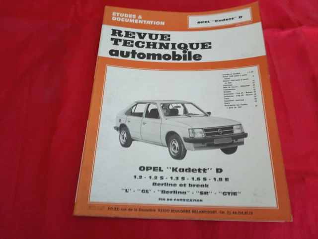 revue technique automobile