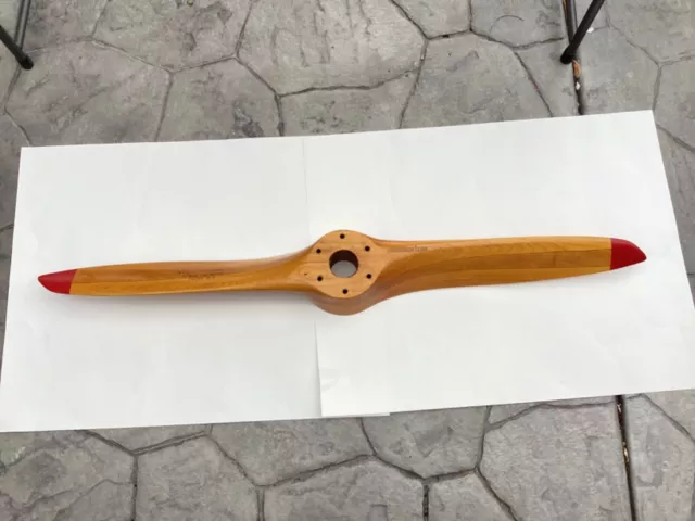 Vintage WWII Sensenich Corp. 44" Wooden Drone Propeller  Model No. 276-17