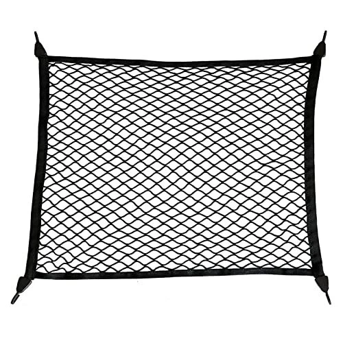 Filet de Rangement Coffre de Voiture 80x60cm Extensible à 160x120cm Convient ...