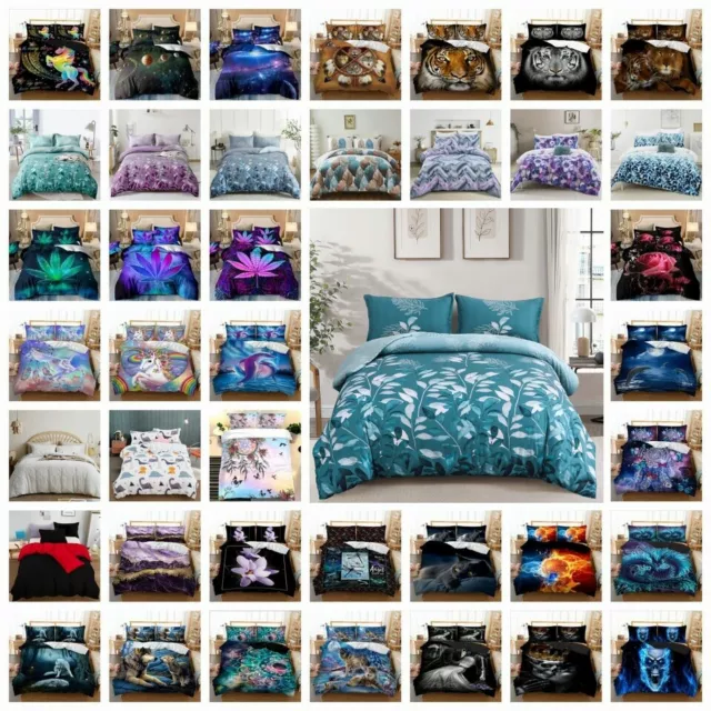 New Ultra Soft Doona Duvet Quilt Cover Set Single Double Queen Super King Bed AU