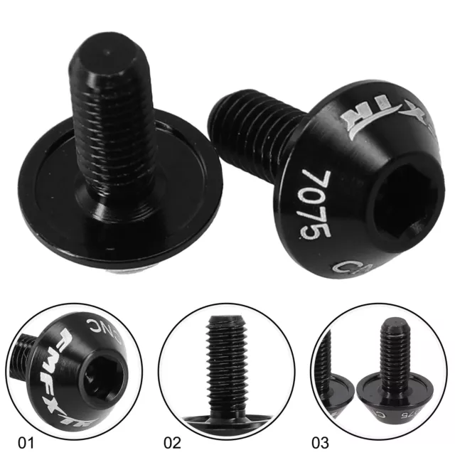 Aluminum alloy bottle cage screw for bicycles available in 7 attractive colors