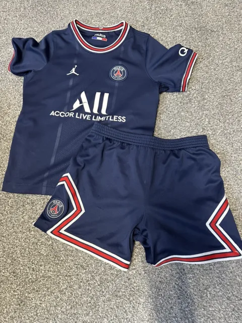 Kit casa calcio Paris Saint Germain PSG ORIGINALE Air Jordan bambini medium