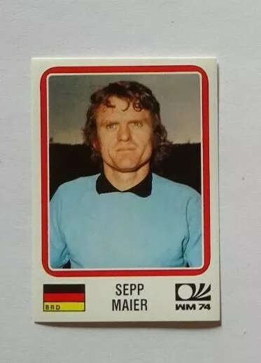 Panini WC Story,Nr.59,Sepp Maier,WM1974,gut erhalten,