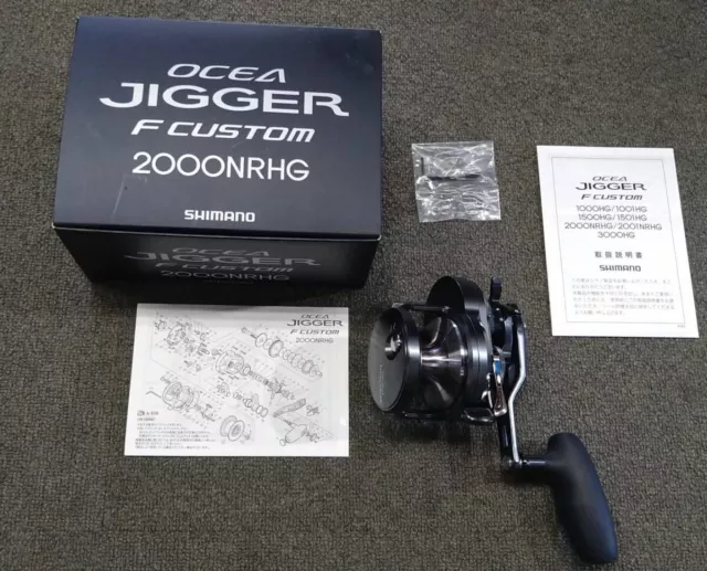 SHIMANO REEL BAITCAST Ocea Jigger F Custom 1501 HG Left Hand (0039) $389.99  - PicClick