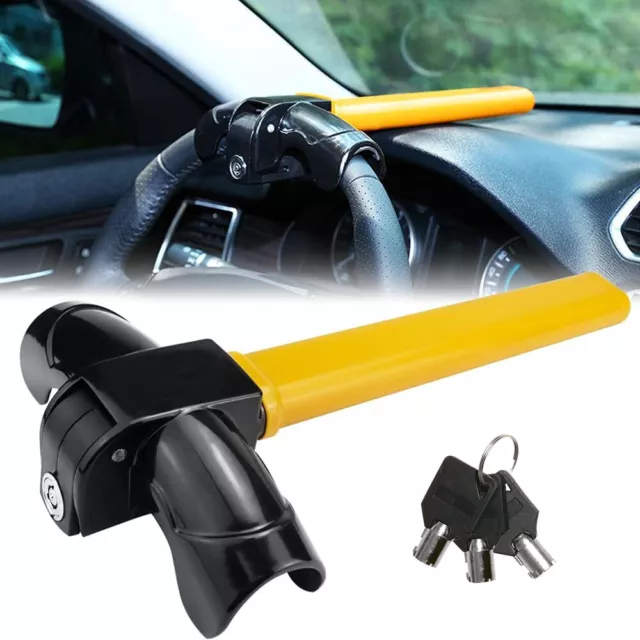 Universal Steering Wheel Lock Anti Theft Security System Car Truck SUV Auto Club