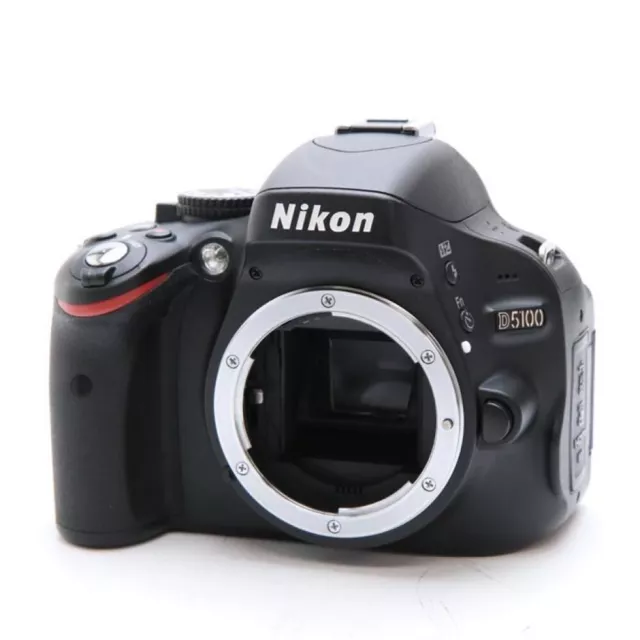 Nikon D5100 16.2MP Digital SLR Body w/ Charger From Japan [Rank B]