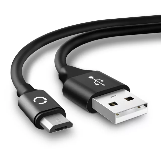 USB Kabel für TomTom GO 620 World GO Essential 6 EU Ladekabel 2A schwarz