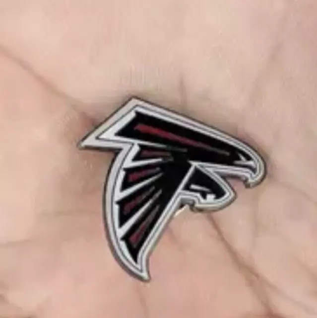 Atlanta Falcons NFL Team logo lapel pin for hats , vests , shirts or a gift