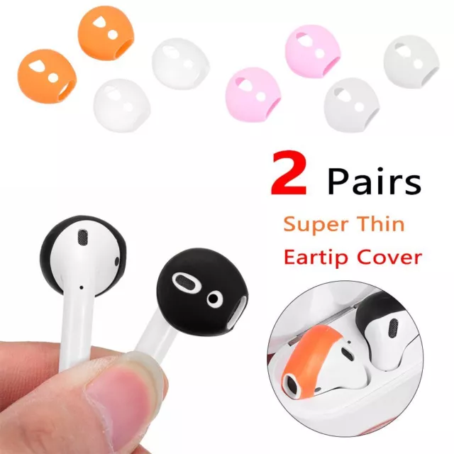 Anti Slip Noise Isolating Silicone Case Cover Replacement Eartips Earphone Tips