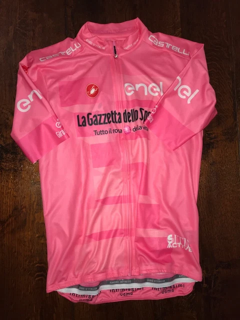 Maglia Rosa Giro d'Italia 102 - Castelli - Uci World Tour - Taglia M