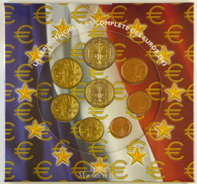 Officiel Série de Monnaie Légale KMS France 2003