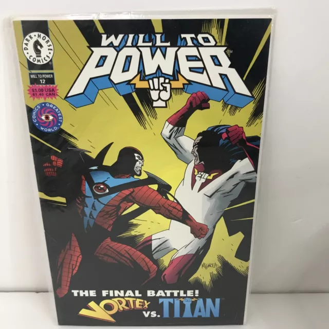 WILL TO POWER 3 4 6 7 8 9 10 11 12 Jerry Prosser Comic Lot Dark Horse 1994 10