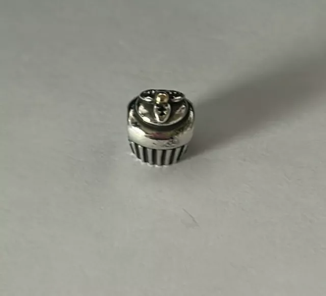 Authentic Pandora Charm Cupcake. Retired.