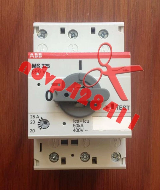 ONE ABB MS325-25 20-25 Avviamento motore manuale