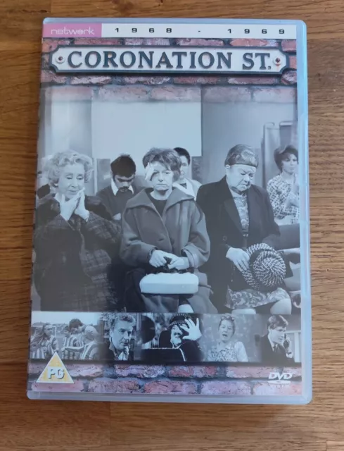 DVD - Classic Coronation Street 1968-69 Selected Episodes Granada PAL UK R2