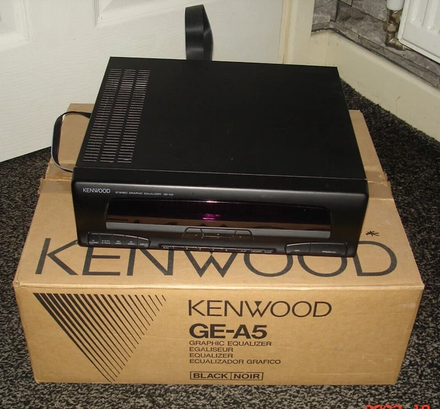 KENWOOD GEA5 GRAPHIC Equalizer Boxed £49.95 PicClick UK