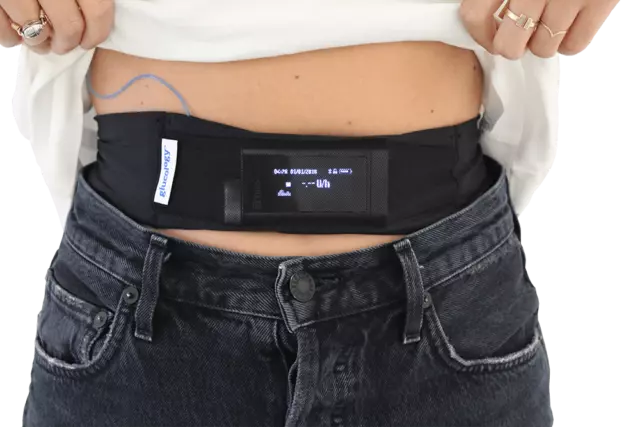 FLASH SALE | Black Glucology Diabetic Insulin Pump Belt for kids and adults