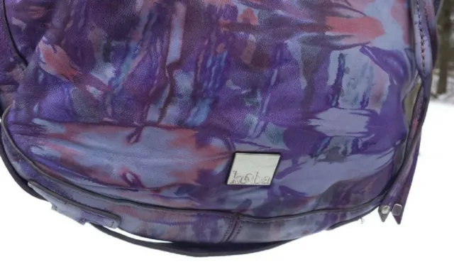 NEW Kooba bag Leather shoulder Handbag hobo Purse navy Blue Purple black red 3